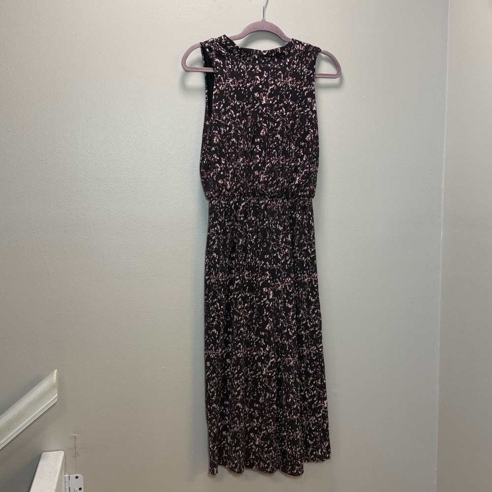Floral Jumpsuit - Xhilaration - Dark Brown and Pink Jumper